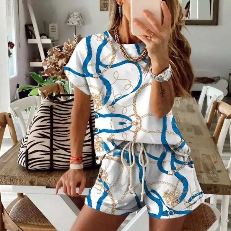 Tie Dye Set 2-Delig Vrouwelijk Kleding