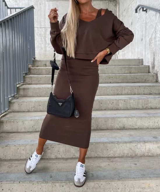 Dames Winterjas Set Warm en Waterdicht