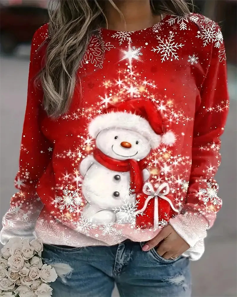 Kersttrui voor Vrouw Warm en Feestelijk