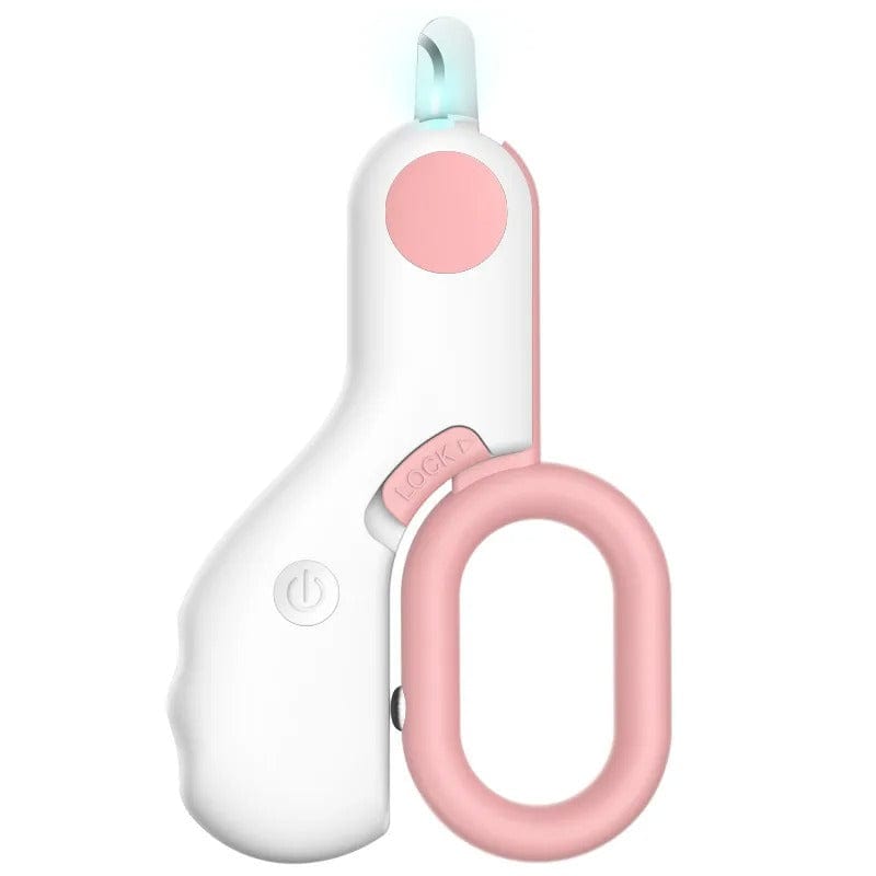 Nagelschaar huisdieren LED kunststof roze blauw hond kat nagelknipper met licht veilig trimmen verzorging
