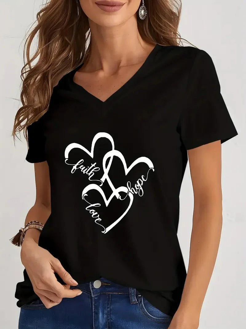 Dames T-shirt met Leuke Printen en Grappige Ontwerpen