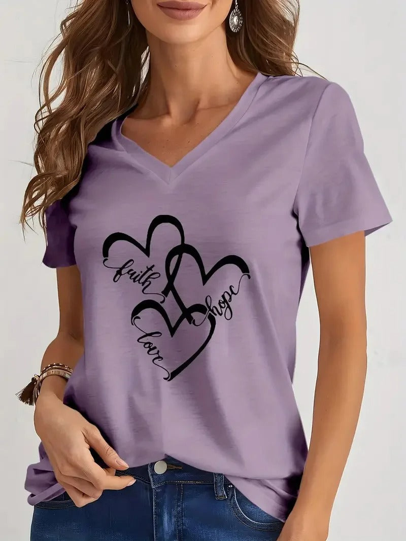 Dames T-shirt met Leuke Printen en Grappige Ontwerpen