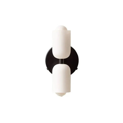 Moderne Wandlamp met Kleurrijke Kap – Glazen Lichtpunt voor Levendige Ruimtes