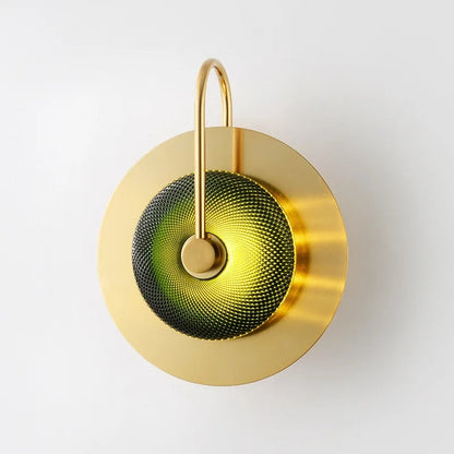 Messing Wandlamp met Glazen Kap - Modern Scandinavisch Design - Groen & Helder Glas - 2 & 3-Lichtpunt Opties