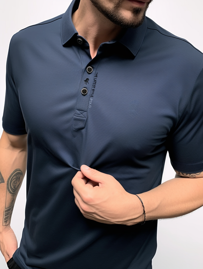 Heren Polo Shirt Kreukvrij Stretch Comfortabel