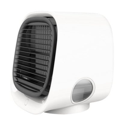 Compacte airco met luchtkoeler en luchtbevochtiger voor slaapkamer en kantoor via usb