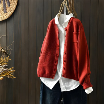 Zachte Cardigan voor Vrouwen Casual Maglia