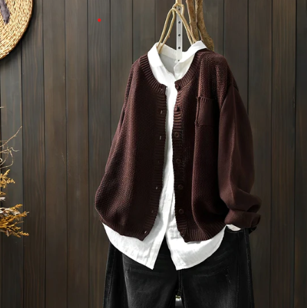 Zachte Cardigan Maglia voor Vrouw