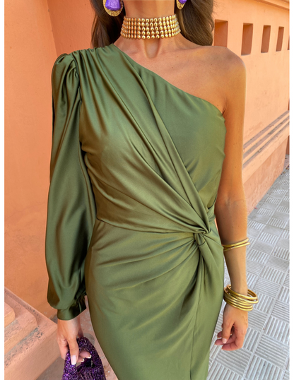 Dames Lange Jurk Lichtgewicht Elegant Zomeravond