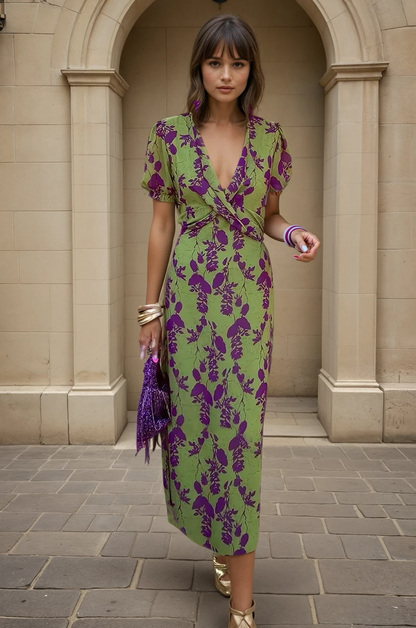 Elegante Dames Jurk met Stijl en Klasse