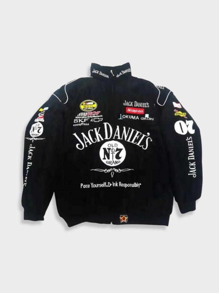 Leer Jack Daniels Jas Vintage Look - StudioMarella