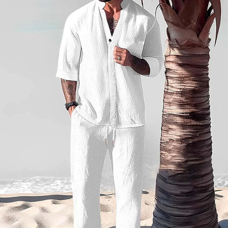 Mannen Relaxed Fit Casual Kleding Set - StudioMarella