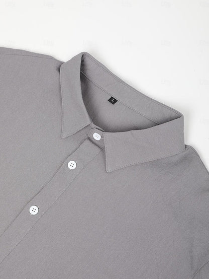 Heren Overhemd Slim Fit Stijlvol Modern Design