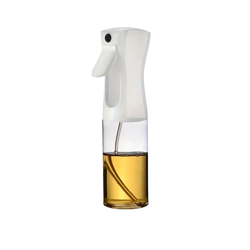 Oliespray Fles Glas 100ml Zwart Keuken Sprayfles Olie Azijn Airfryer BBQ Salade Verstuiver Navulbaar