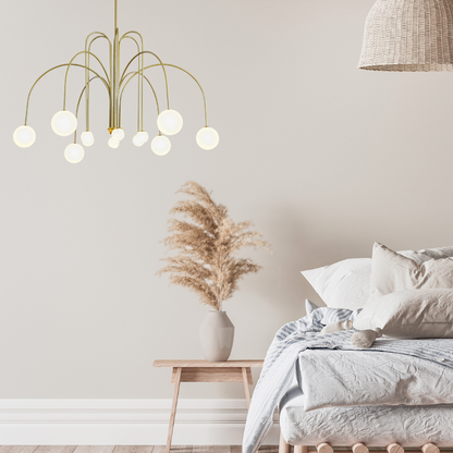 Hanglamp Zwaluwen Metaal Glas Zwart Goud Roze G9 LED Woonkamer Slaapkamer Decoratief