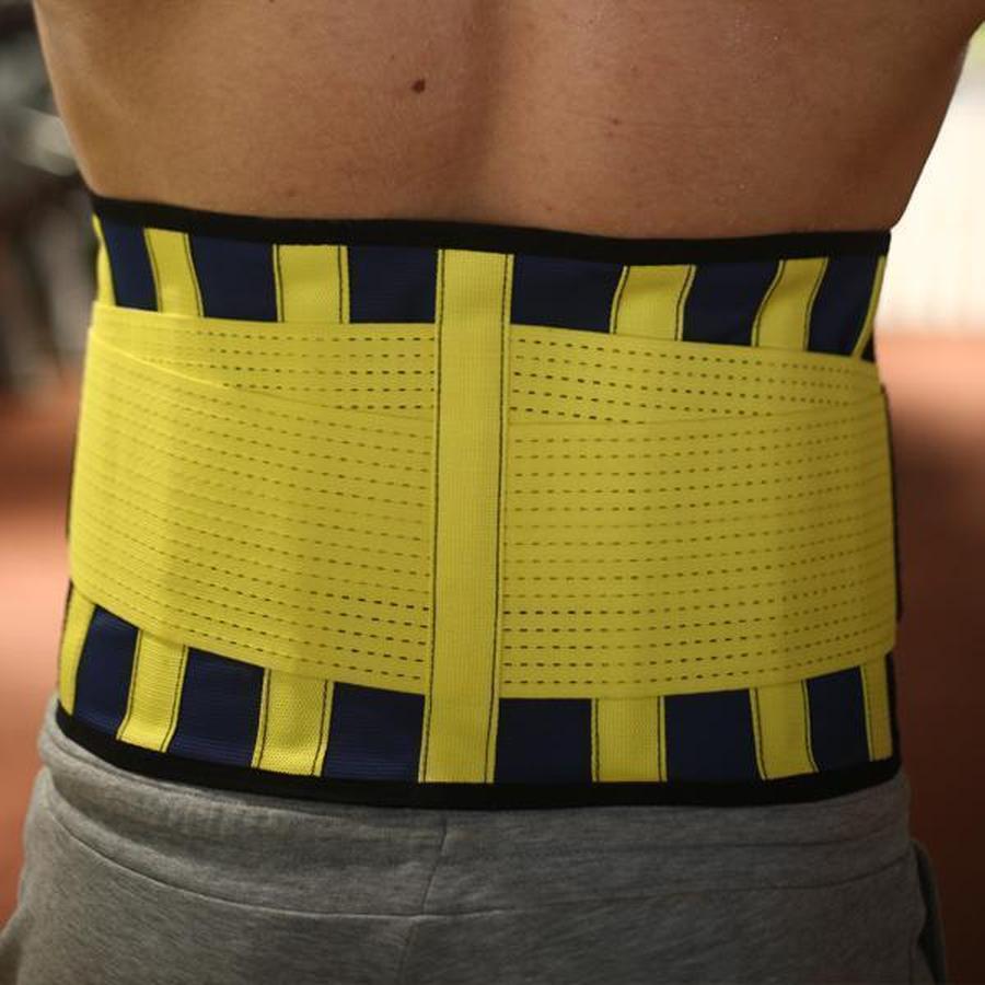 Afslankgordel Buiktrainer Heren Zweet Ondersteuning Thermoband Neopreen Sport Fitness Workout Sauna Effect