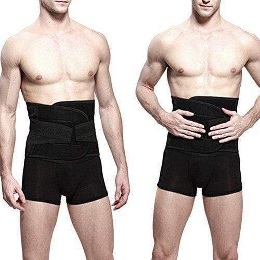 Afslankgordel Buiktrainer Heren Zweet Ondersteuning Thermoband Neopreen Sport Fitness Workout Sauna Effect