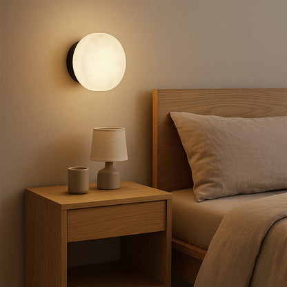 Marmeren Wandverlichting met Scandinavische Elegantie – Premium Natuursteen & Zachte LED