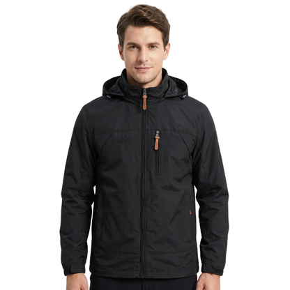 Weerbestendige herenjack voor outdoor – Wind- en waterdicht – All-weather bescherming