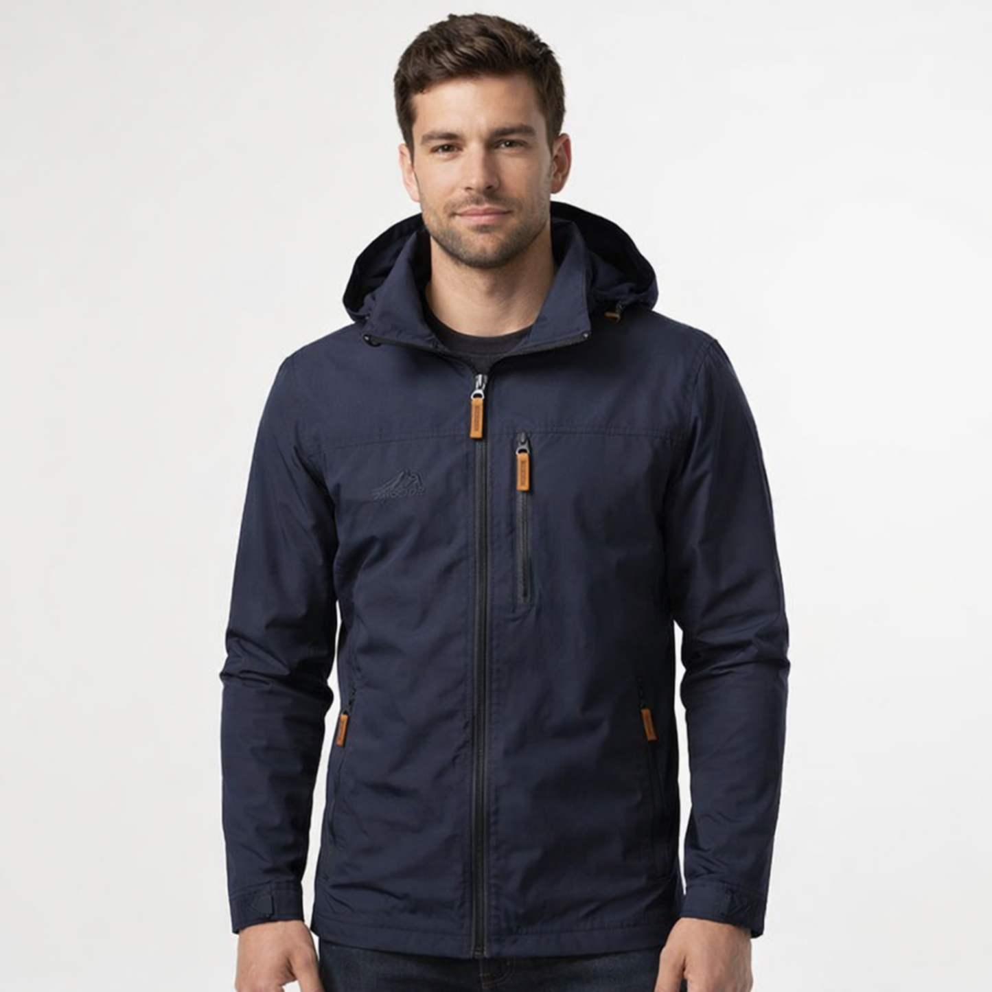 Weerbestendige herenjack voor outdoor – Wind- en waterdicht – All-weather bescherming