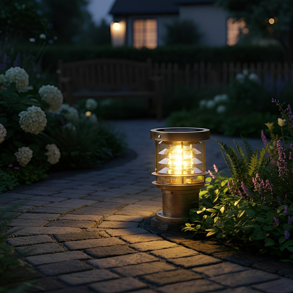 Moderne Waterdichte Buitenlamp Paal Cilinder Led Tuinverlichting IP65 Voor Oprit Pad En Terras