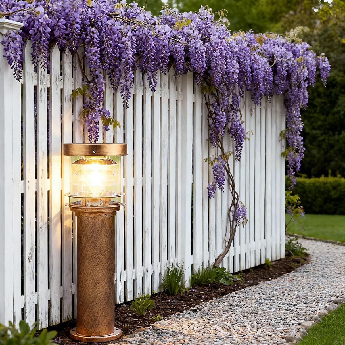 Moderne Waterdichte Buitenlamp Paal Cilinder Led Tuinverlichting IP65 Voor Oprit Pad En Terras