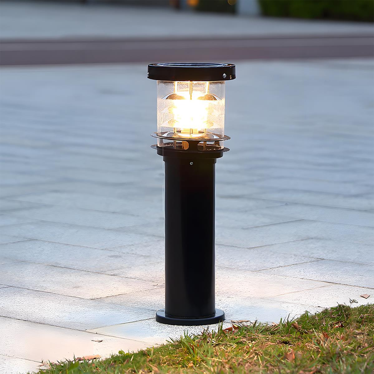 Moderne Waterdichte Buitenlamp Paal Cilinder Led Tuinverlichting IP65 Voor Oprit Pad En Terras