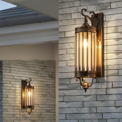 Waterdichte Vintage Buiten Wandlamp Met Mid Century Design En Warm LED Licht