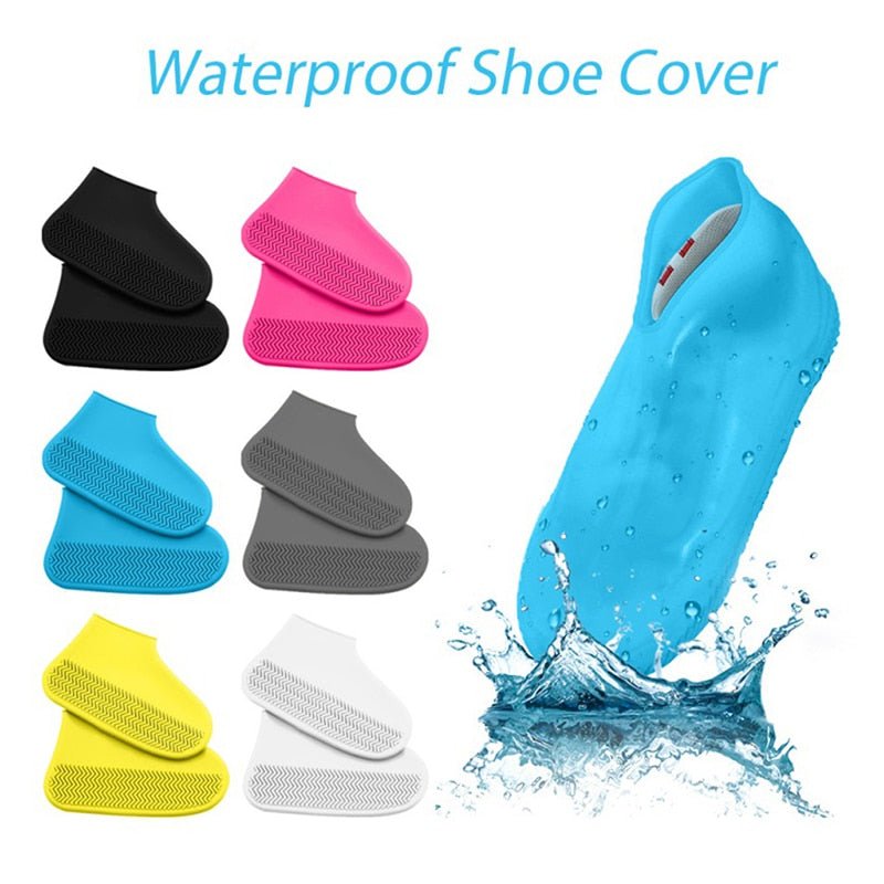 Waterbestendige Siliconen Schoenovertrekken – Herbruikbaar, Opvouwbaar & Antislip voor Regen & Sneeuw