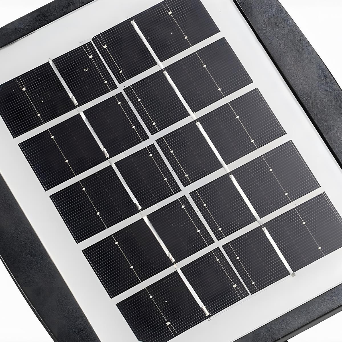 Tuinspot Zonne-energie LED 3W Zwart IP65 Tuin Gazon Prikspot Oprit Boomverlichting Buitenspot Solar