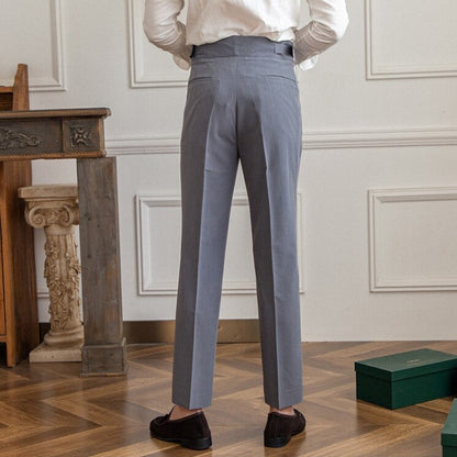 Heren Broek Casual Met Gesp voor Alledaagse Dracht