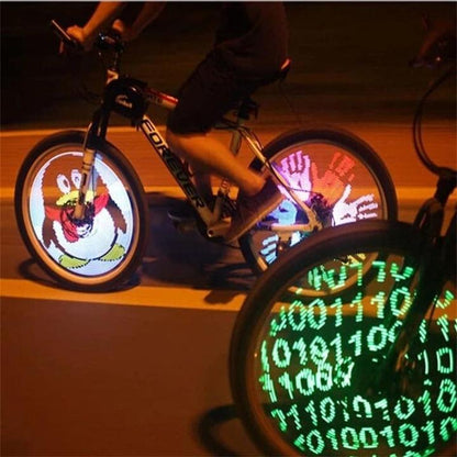 RGB Fietswiel Spaakverlichting 32 LED Patronen Zichtbaarheid Veiligheid Fietsverlichting Wielverlichting