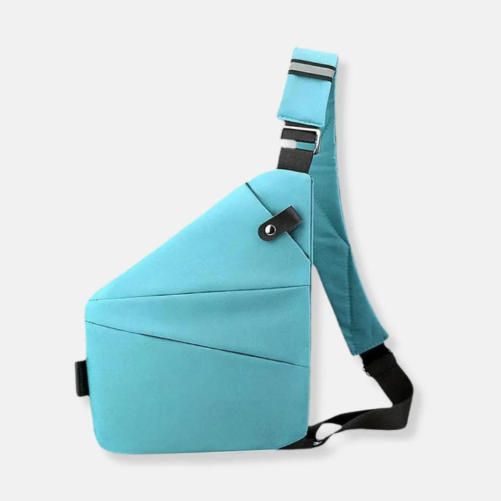Beveiligde Crossbody Schoudertas met Verborgen Ritsen RFID Blokkering voor Dagelijks Gebruik Reizen Vrije Tijd
