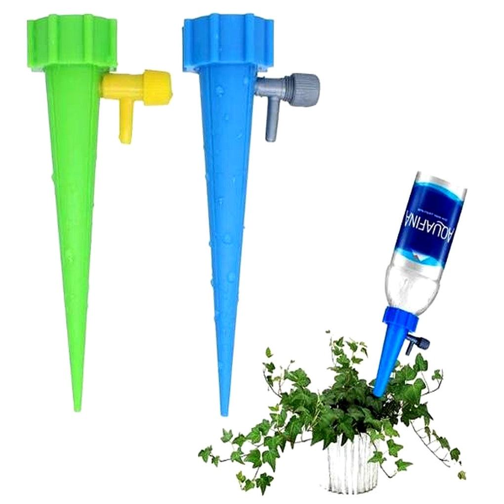 Zelfdrenker Set 12 Stuks Verstelbaar Automatisch Watergeefsysteem Plantenwaterpunten Driptuit Tuin Balkon