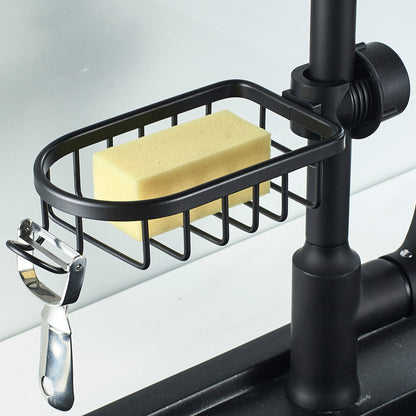 Hangend Zeepbakje Aluminium Doucherek met Sneldrogende Drainfunctie Badkamer Opbergoplossing Wandmontage