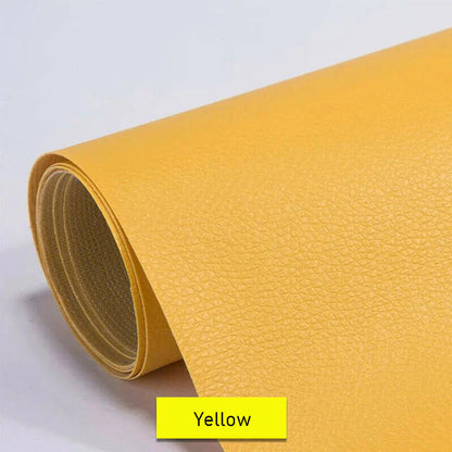 Zelfklevende Leerreparatietape voor Meubels en Auto Herstelfolie Scheurfix 20x30cm tot 50x137cm Knipbaar