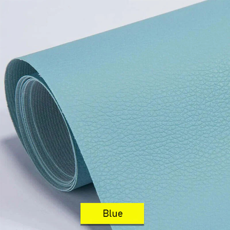 Zelfklevende Leerreparatietape voor Meubels en Auto Herstelfolie Scheurfix 20x30cm tot 50x137cm Knipbaar