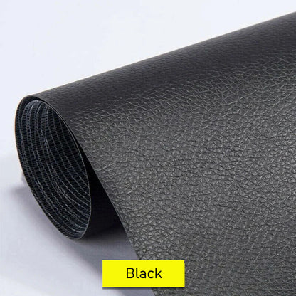 Zelfklevende Leerreparatietape voor Meubels en Auto Herstelfolie Scheurfix 20x30cm tot 50x137cm Knipbaar