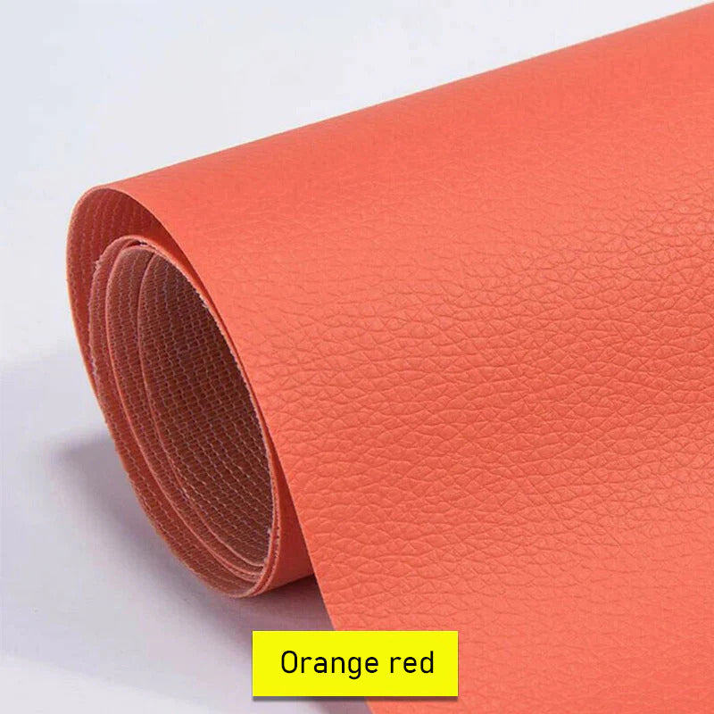 Zelfklevende Leerreparatietape voor Meubels en Auto Herstelfolie Scheurfix 20x30cm tot 50x137cm Knipbaar
