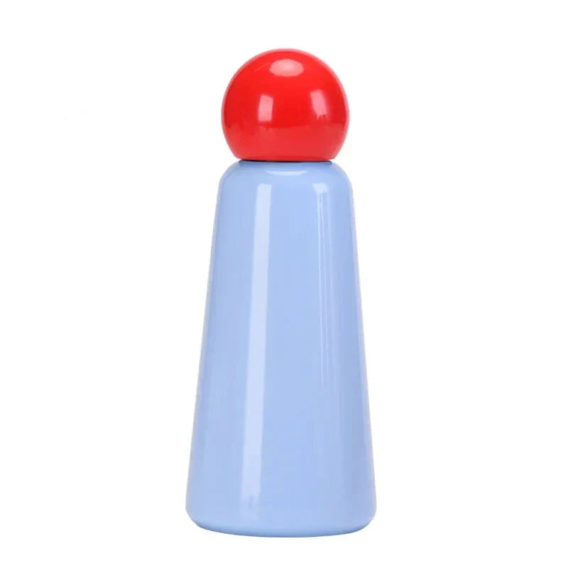 Thermoskan 500ml Dubbelwandig Vacuüm RVS 12u Warm 24u Koud Lekvrij Isolatiefles Drinkfles Waterfles Thermosfles