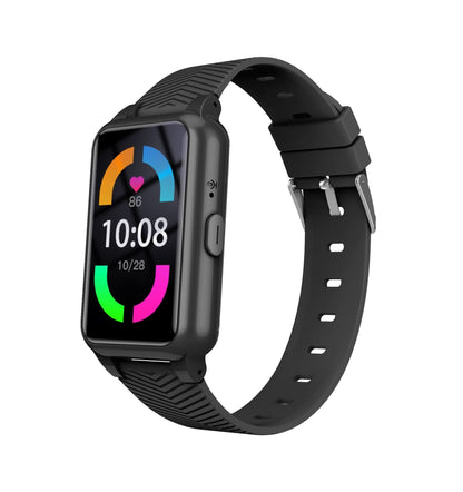 Smartwatch met Valdetectie GPS Noodoproep voor Senioren Veiligheid Waterdicht Gezondheidsmonitor Horloge