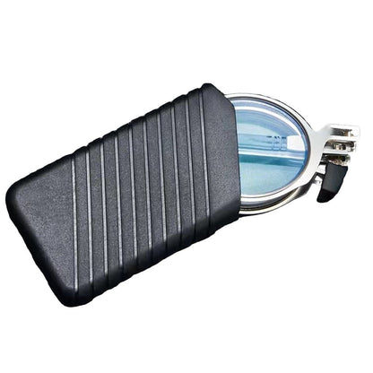 Opvouwbare Leesbril Metalen Montuur Vierkant Model met Hardcase Zakformaat Compact Handig voor Onderweg