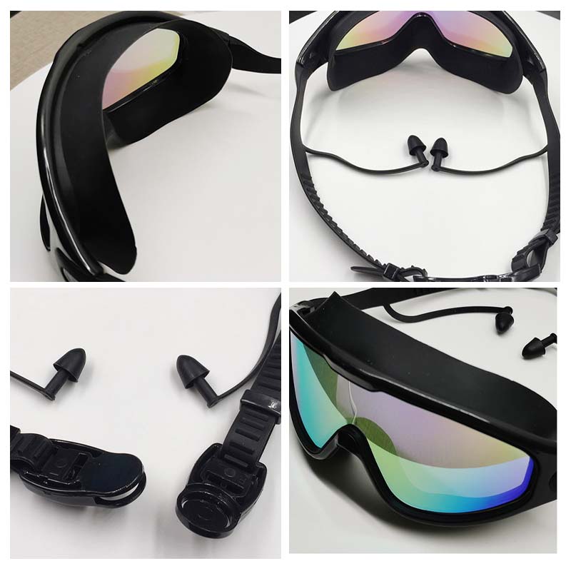 Zwembril met Panoramisch Zicht Anti-Condens Coating Unisex Zwemmen Watersport Recreatie Trainingsbroek
