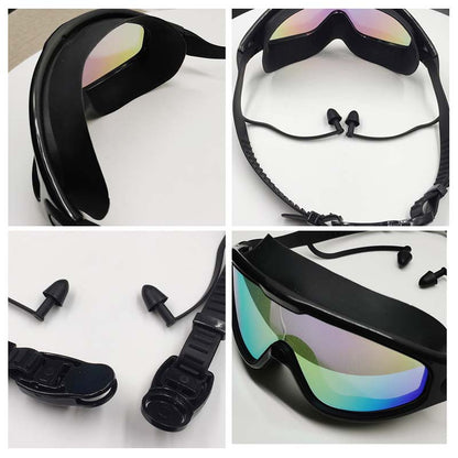 Zwembril met Panoramisch Zicht Anti-Condens Coating Unisex Zwemmen Watersport Recreatie Trainingsbroek