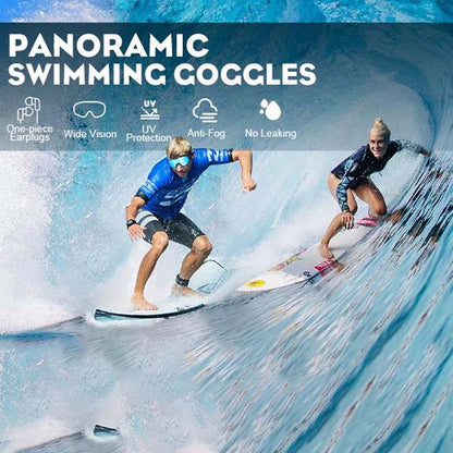 Zwembril met Panoramisch Zicht Anti-Condens Coating Unisex Zwemmen Watersport Recreatie Trainingsbroek