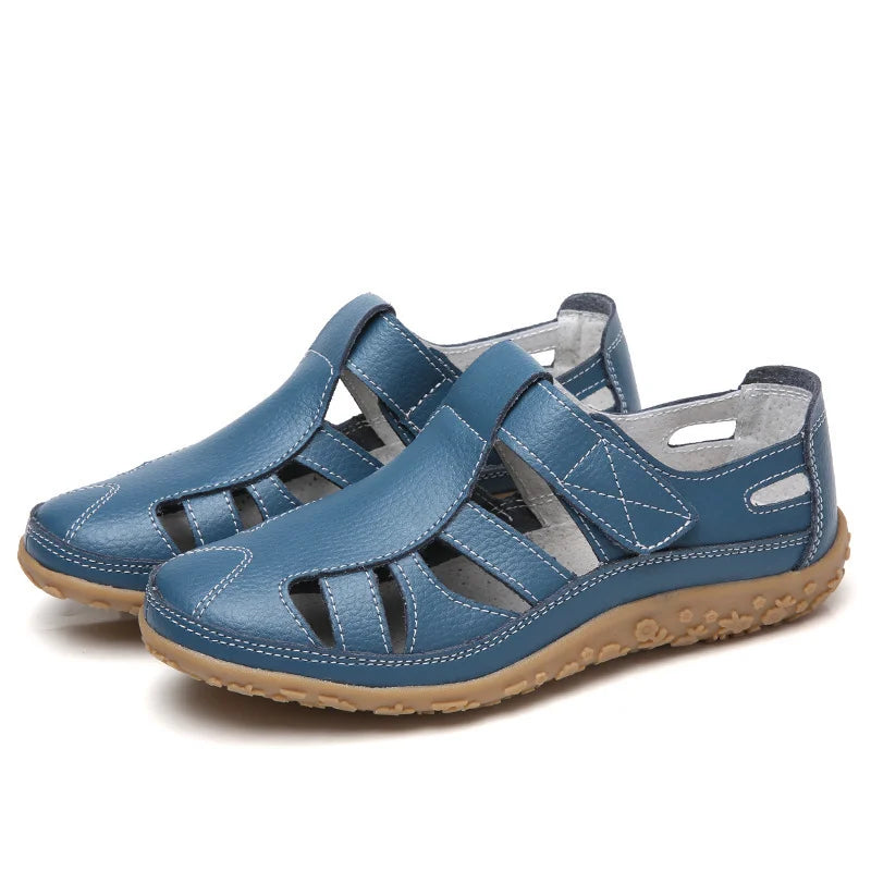Orthopedische Sandalen met Voetboog Ondersteuning Dames Zomer Comfortabele Loopschoenen Uitsparing Casual