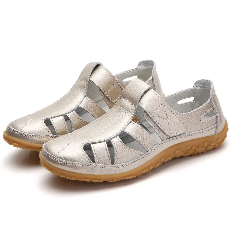 Orthopedische Sandalen met Voetboog Ondersteuning Dames Zomer Comfortabele Loopschoenen Uitsparing Casual