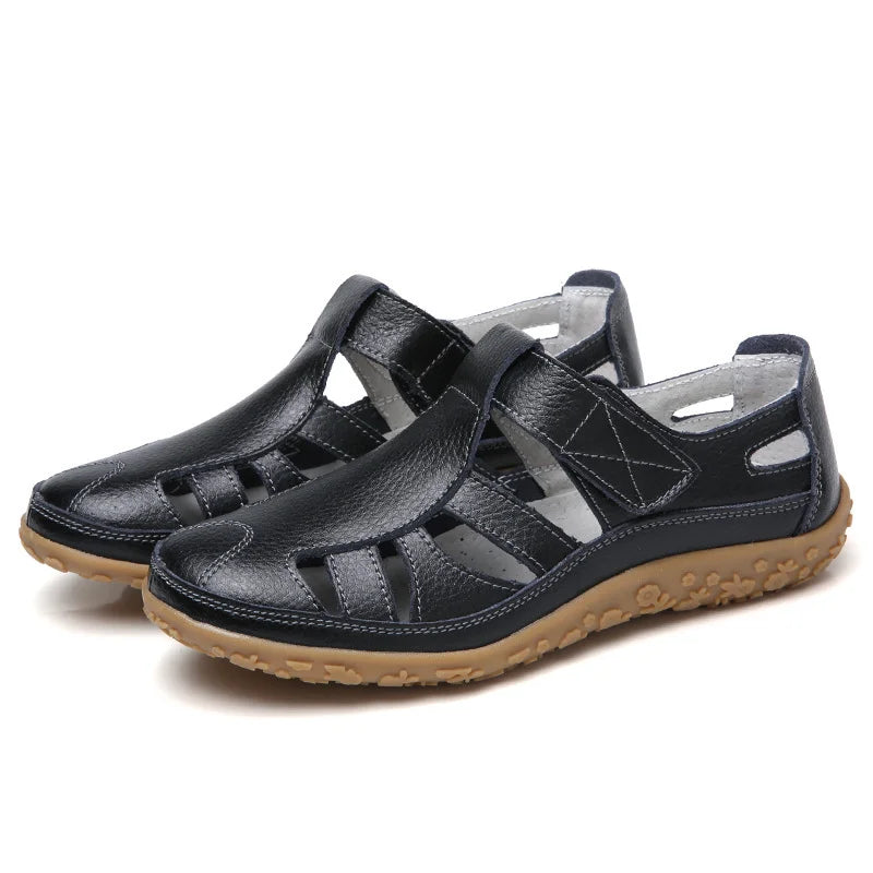 Orthopedische Sandalen met Voetboog Ondersteuning Dames Zomer Comfortabele Loopschoenen Uitsparing Casual