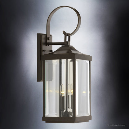Buitenlamp Wandlamp Klassiek Lantaarn Olde Bronze Aluminium 55cm