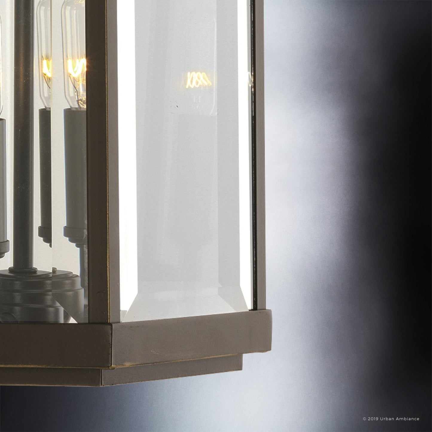 Buitenlamp Wandlamp Klassiek Lantaarn Olde Bronze Aluminium 55cm